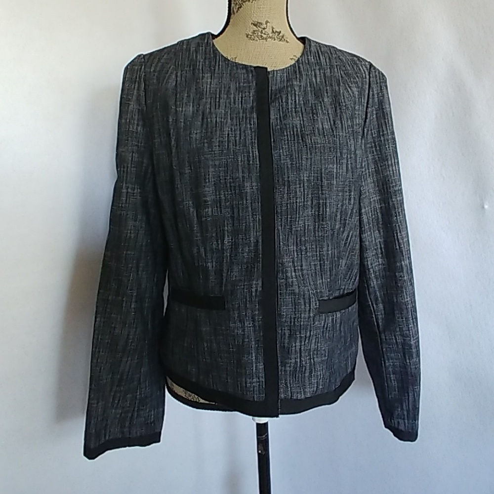 Larry Levine Women's Career Blazer Jacket